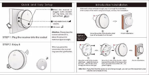 Self-Powered Wireless Doorbell