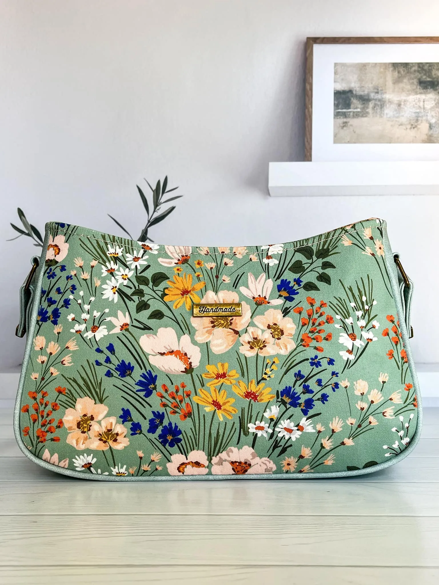 Sewing Pattern with video | Iris Shoulder Bag
