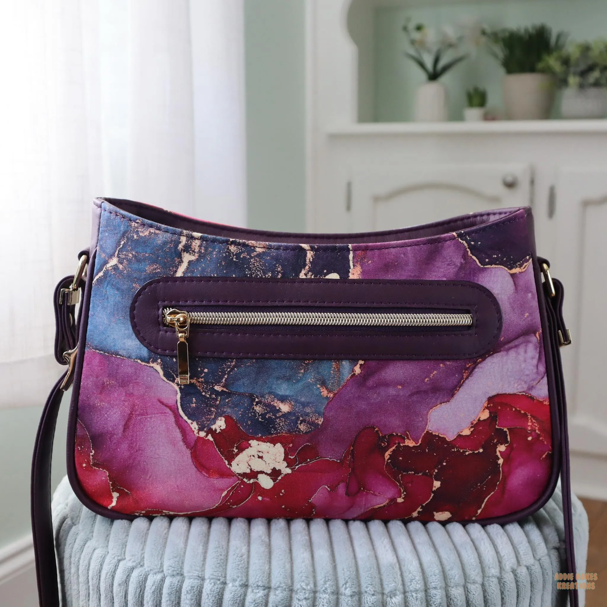 Sewing Pattern with video | Iris Shoulder Bag
