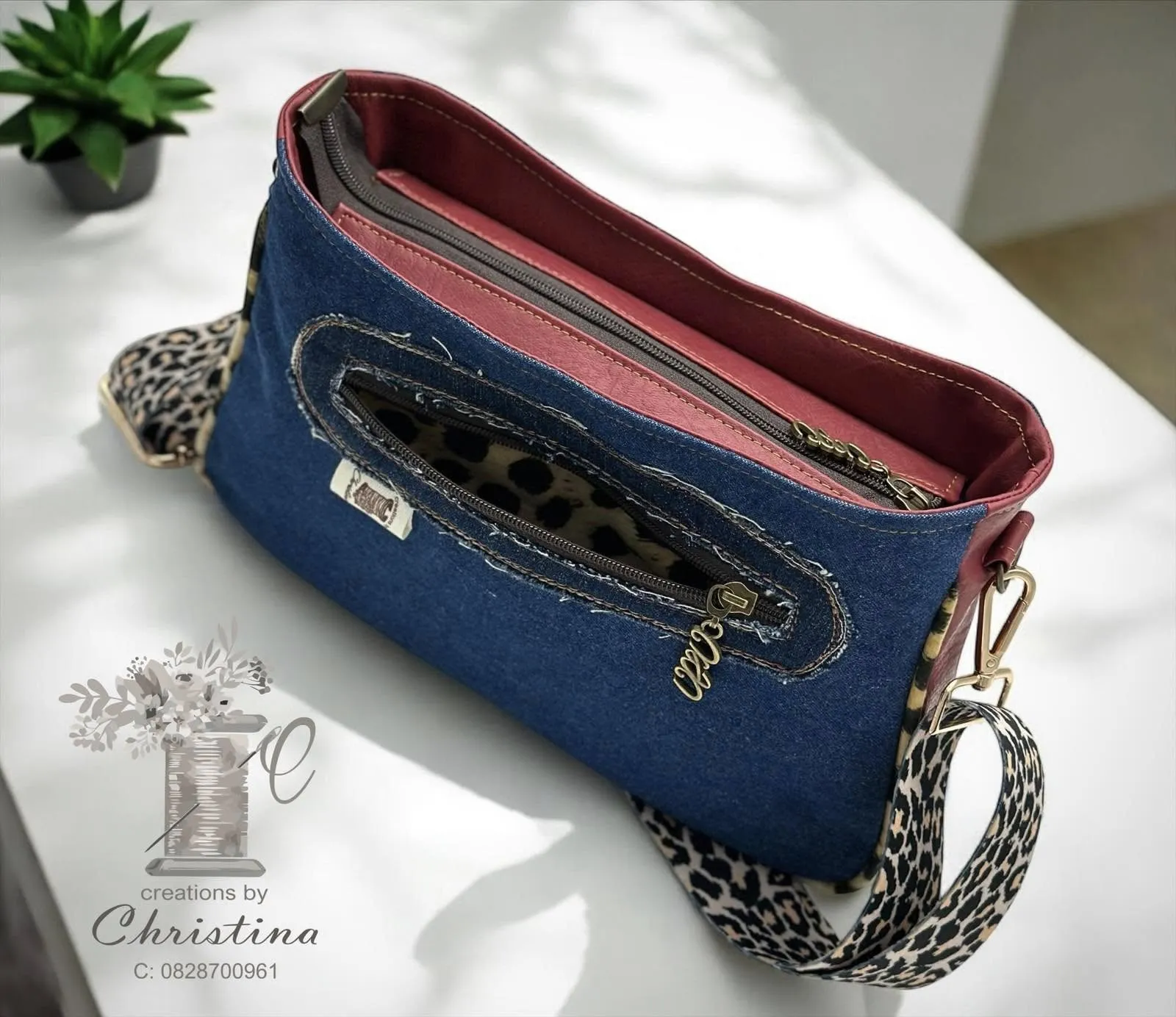 Sewing Pattern with video | Iris Shoulder Bag