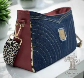 Sewing Pattern with video | Iris Shoulder Bag