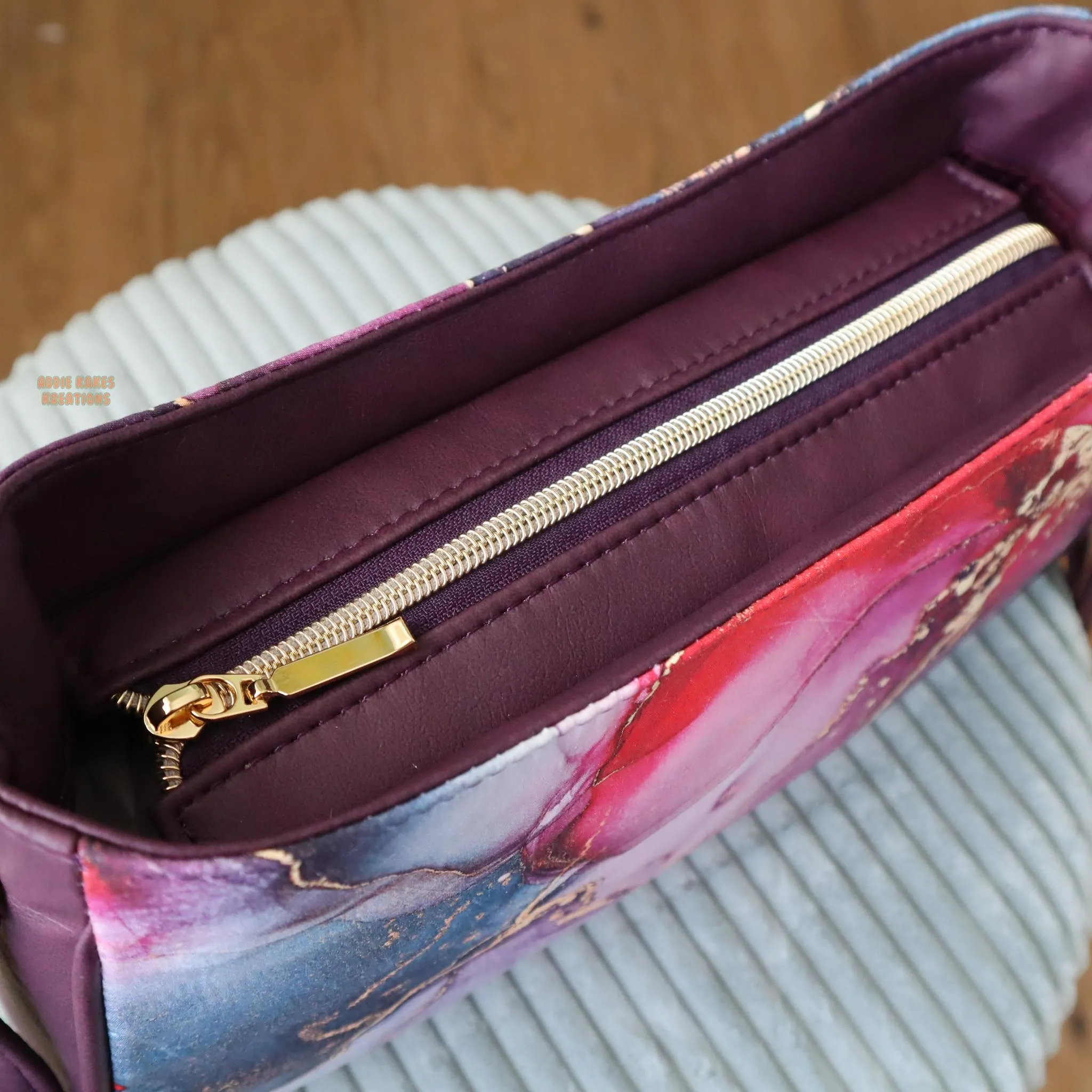 Sewing Pattern with video | Iris Shoulder Bag