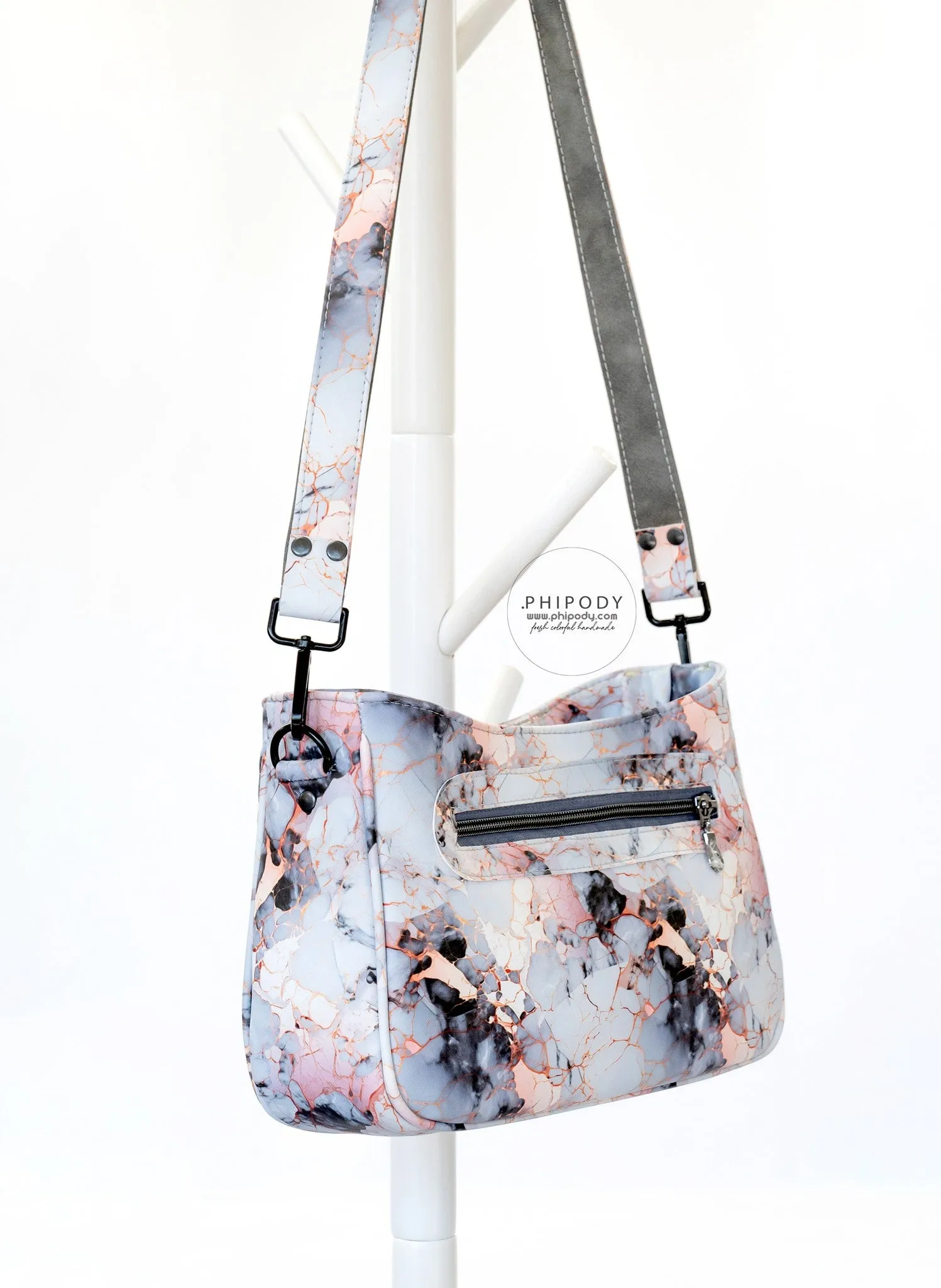 Sewing Pattern with video | Iris Shoulder Bag
