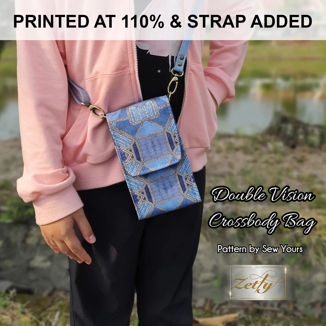 Sewing Pattern with video | The Double Vision Case