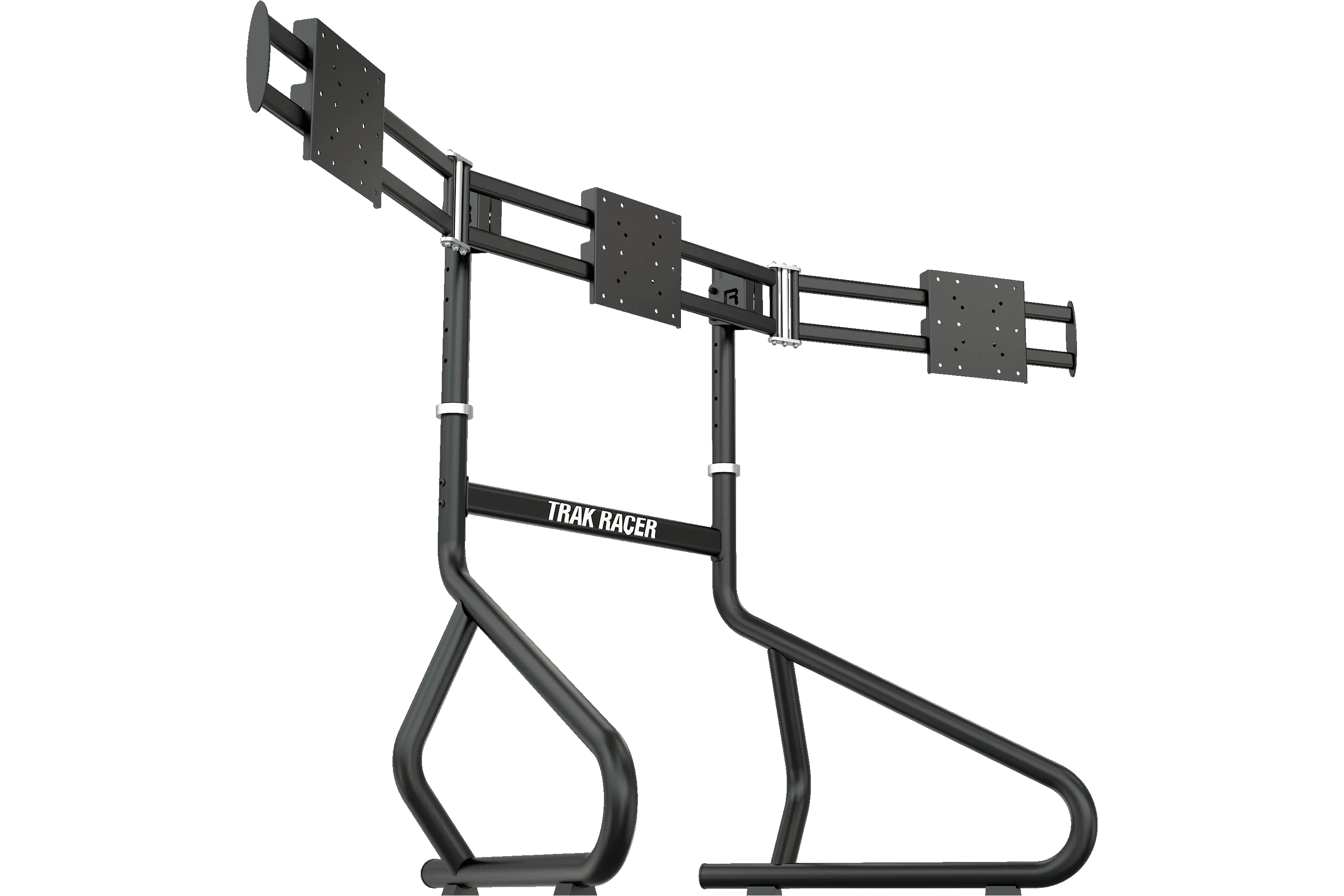 Small Freestanding Triple Monitor Stand - 22" to 32" Displays