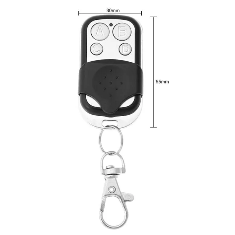 SMAXPro™ 4x Universal Remote Control Cloner: 433MHz Electric Key Fob | Car/Garage Doors