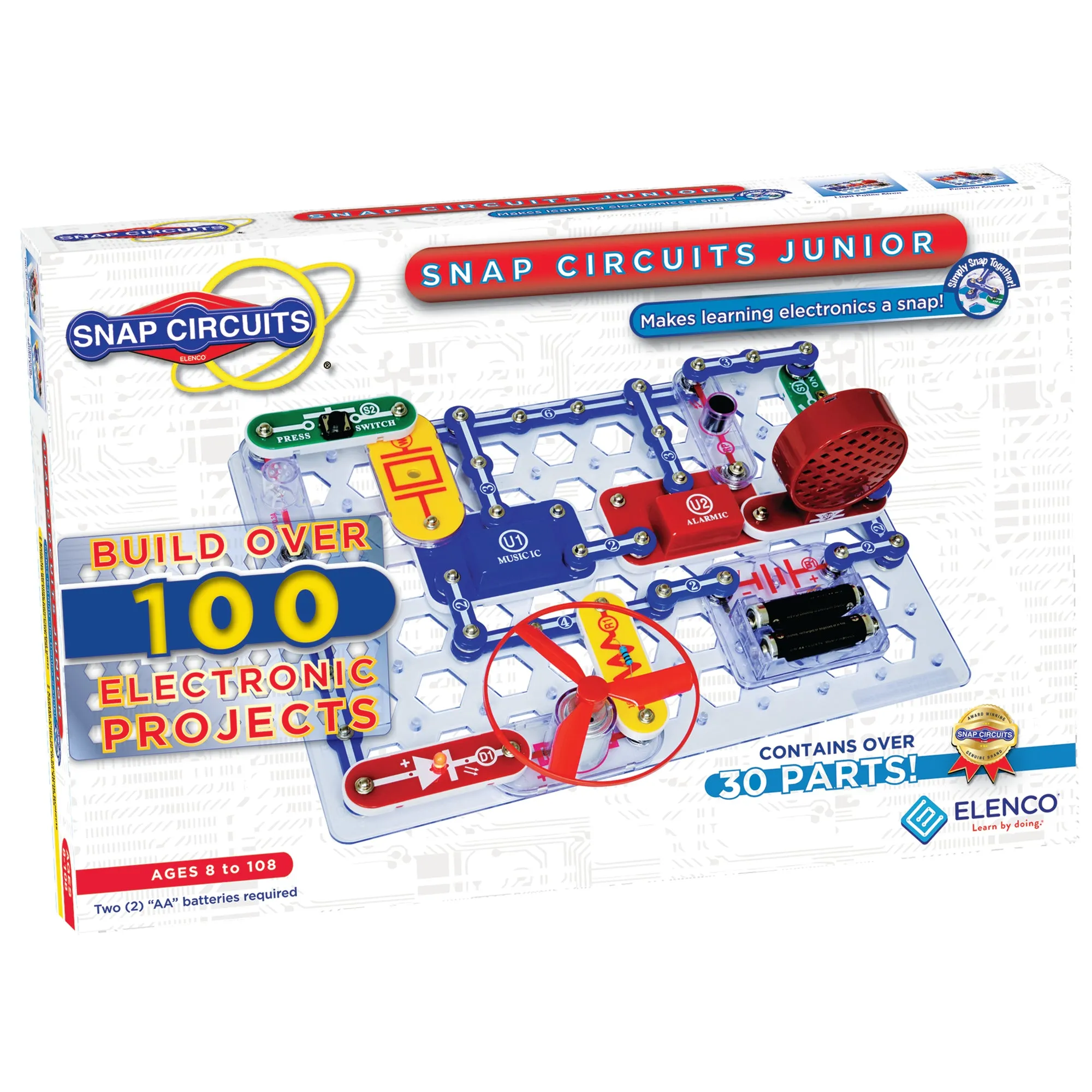 Snap Circuit Jr. SC 100 (Best Educational Kit for Kids)