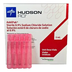 Sodium Chloride Inhalation Solution 3 mL Unit Dose 100 Vials