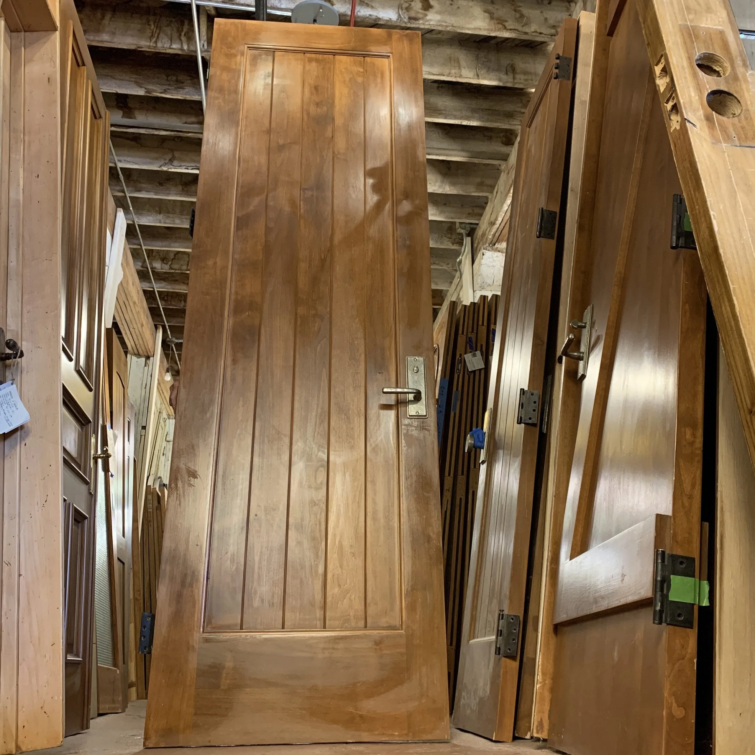 Solid Wood Interior Door, Rocky Mountain Hardware