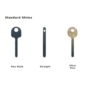 Standard Handcuff Shims - 2 Pack