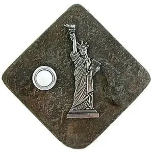 Statue of Liberty Stone Doorbell