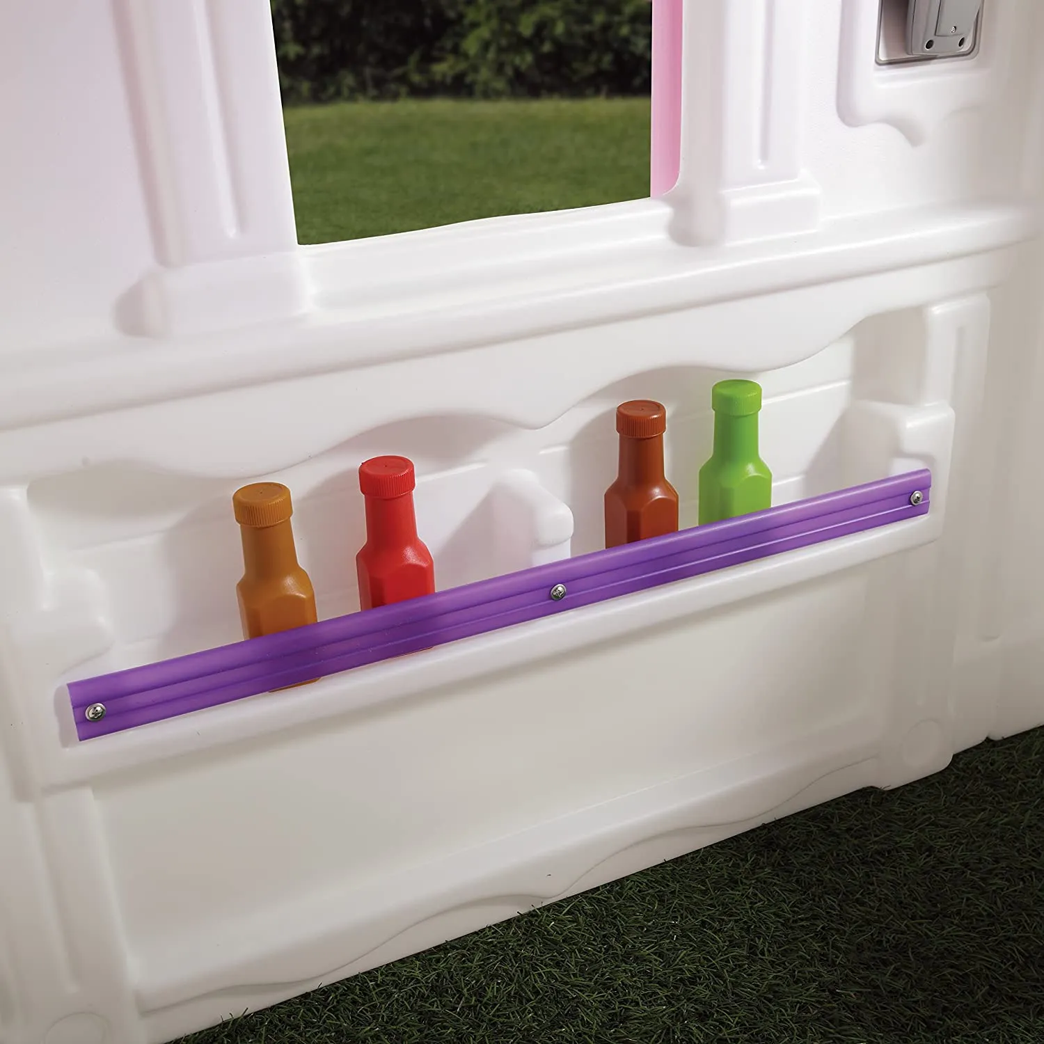 Step2 Sweetheart Playhouse - Pink White ,Princess Castle Playhouse for kids, outdoor