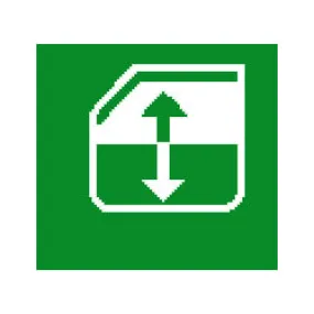 Switch Lens Top Green Window Lift Pk1