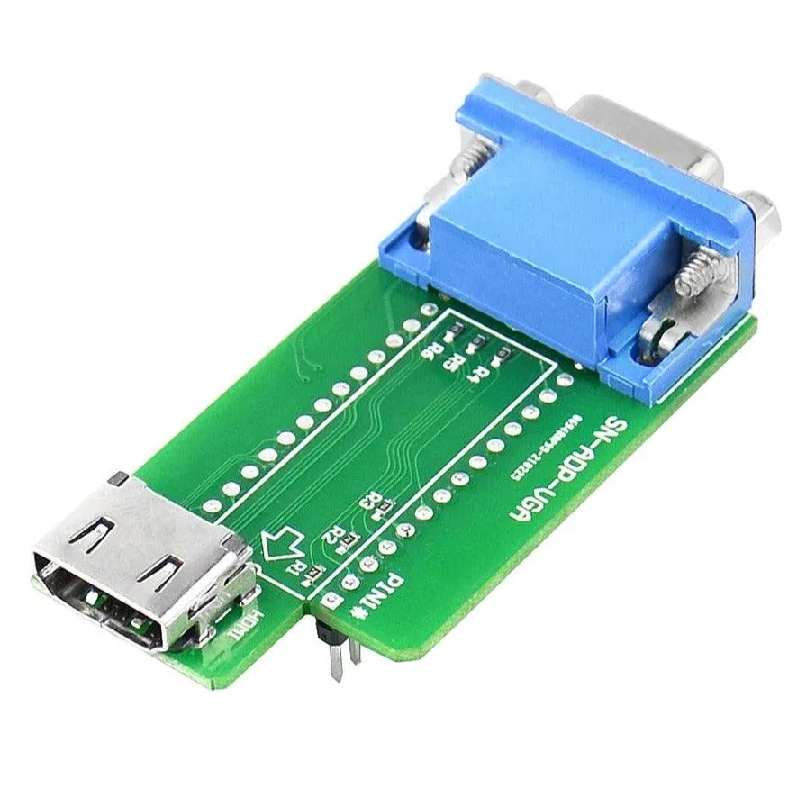 T56 SN-ADP-VGA HDMI and VGA Interface for XGECU T56 Programmer ISP/ICSP In Circuit Program and Serial output support