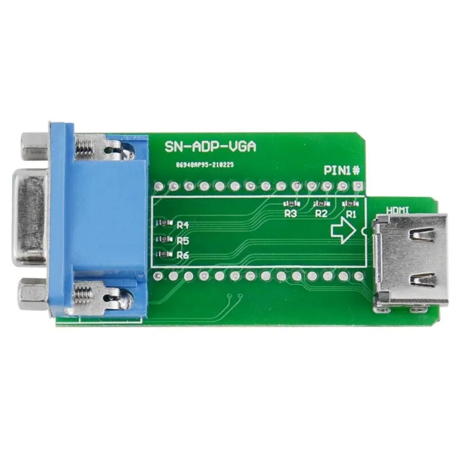 T56 SN-ADP-VGA HDMI and VGA Interface for XGECU T56 Programmer ISP/ICSP In Circuit Program and Serial output support
