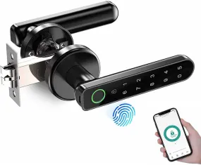 TEKXDD Smart Lock Fingerprint Door Lock, Keypad Deadbolt Lock Keyless Entry