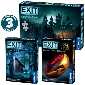The Game, Return to the Abandoned Cabin, Nightfall Manor, Lord of the RIngs: Shadows Over Middle-earth