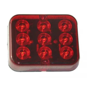 Trailer / Caravan LED Fog Light 12v 100x80x25mm -15008