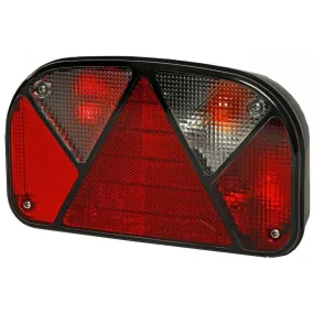 Trailer Rear Light Aspock Multipoint II With Fog - 24-7200-507