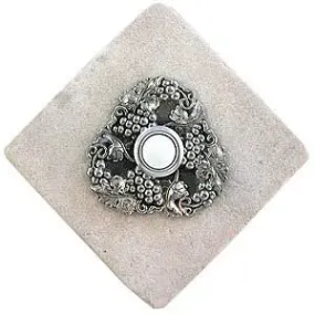 Tri-Grapes Stone Doorbell
