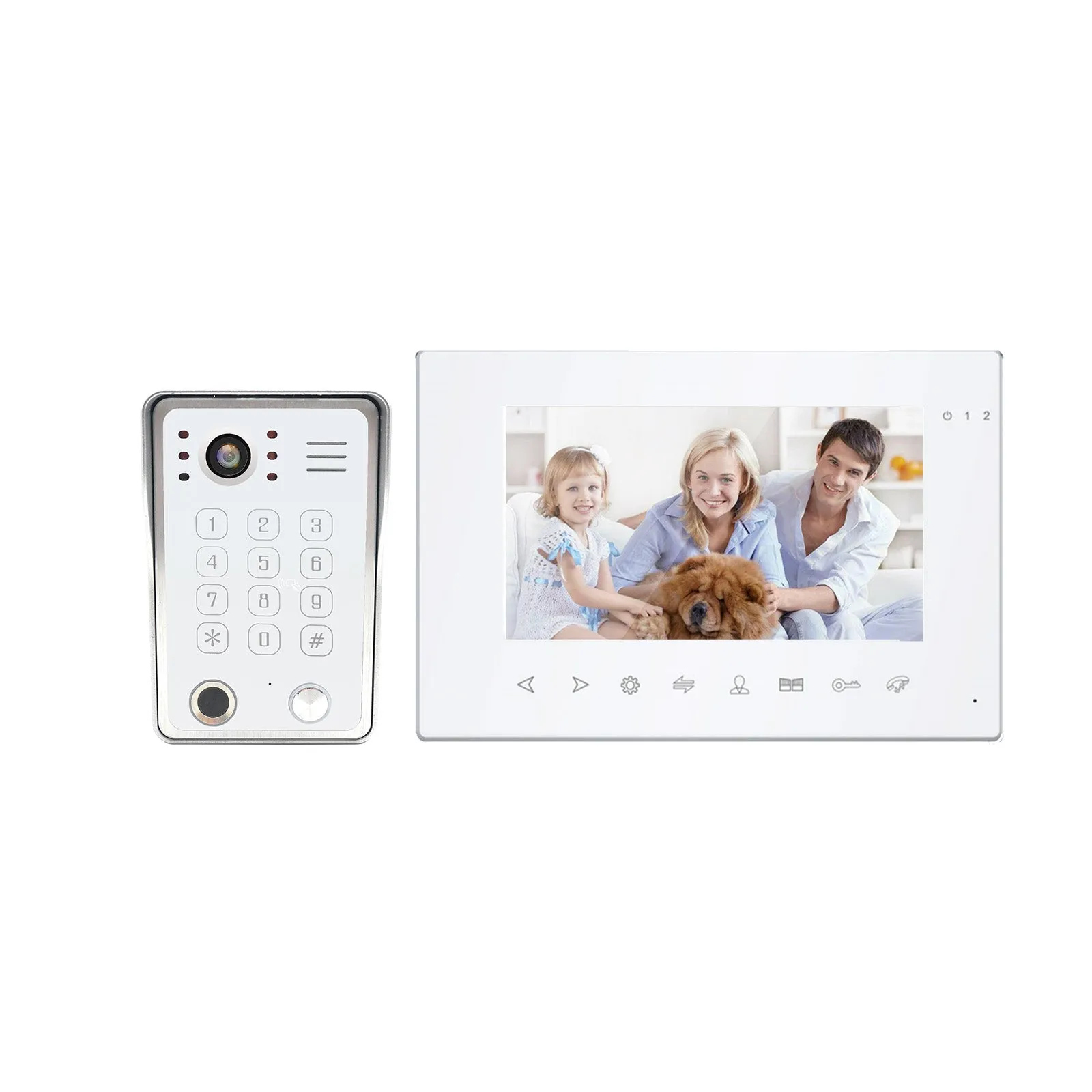 Tuya smart access control system intercom door bell camera wifi doorbell access control systems Video Doorbell wifi doorbell For Home Villa