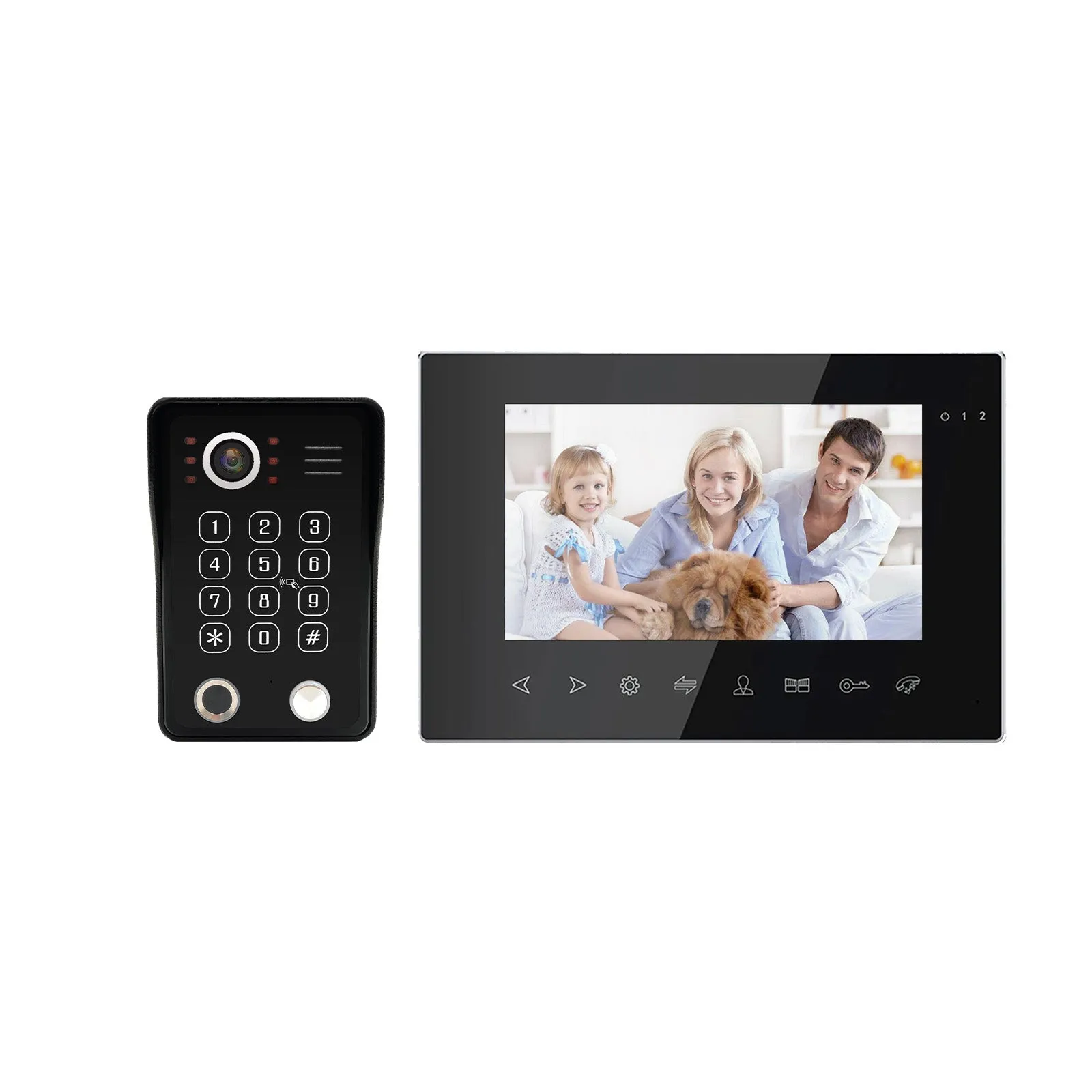 Tuya smart access control system intercom door bell camera wifi doorbell access control systems Video Doorbell wifi doorbell For Home Villa
