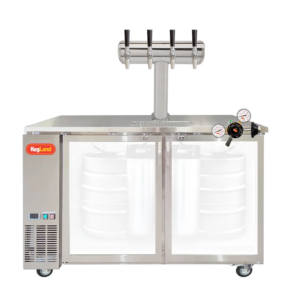 Two Door Grand Deluxe 3 Kegerator Builder