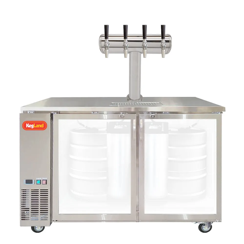 Two Door Grand Deluxe 3 Kegerator Builder
