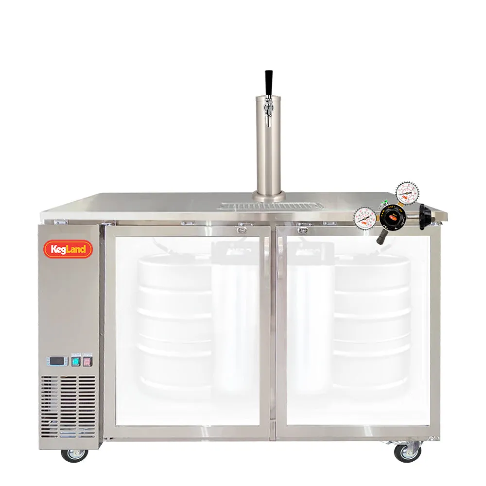 Two Door Grand Deluxe 3 Kegerator Builder