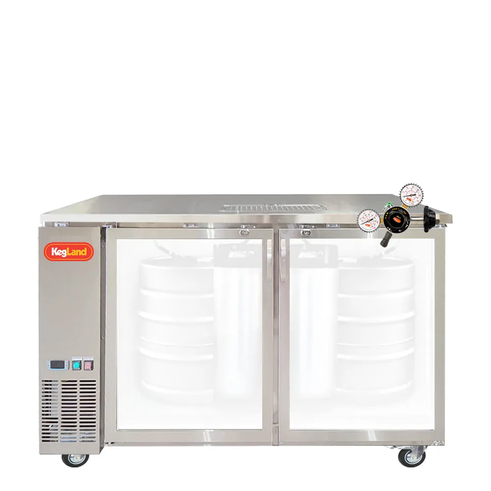 Two Door Grand Deluxe 3 Kegerator Builder