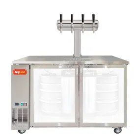 Two Door Grand Deluxe 3 Kegerator Builder