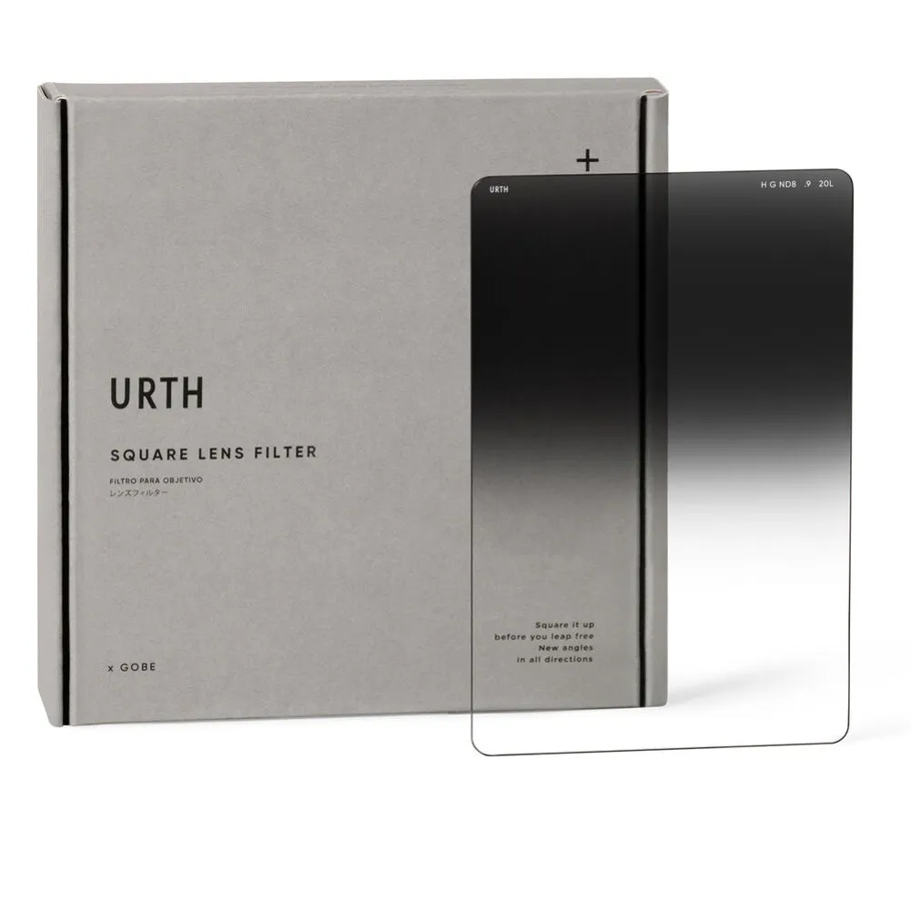 Urth 100 x 150mm Hard Graduated ND8 (3 Stop) Filter (Plus )