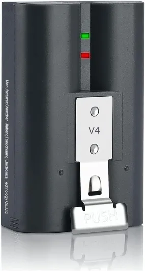 V4 Rechargeable Battery Replacement for Video Doorbell 2/3/4, Video Doorbell 3 Plus,Stick Up Cam Battery (2nd & 3rd Gen) and Spotlight Cam Battery(3.65V 6040mAh)