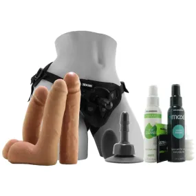 Vac-U-Lock Vibrating Harness Set