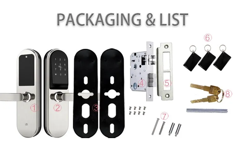 VAULT- Smart Biometric Fingerprint Passcode Door Lock