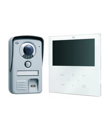 Video Door Intercom with Fingerprint Scanner