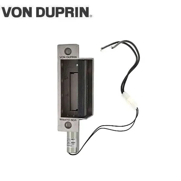 Von Duprin - 6210 - Electric Strike for Mortise Locks - Fail Secure - Fire Rated - 24VDC - Satin Stainless
