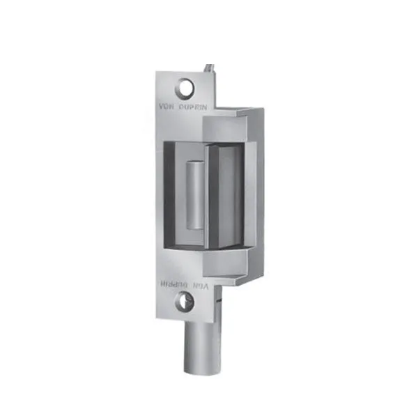 Von Duprin - 6211 Electric Strike for Mortise or Cylindrical Devices - Fail Safe - Satin Stainless - 12VDC