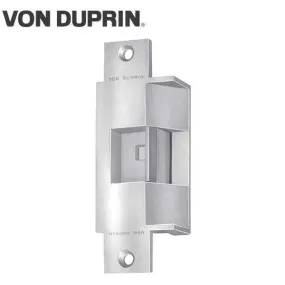 Von Duprin - 6213 Electric Strike for Mortise or Cylindrical Devices - Fail Secure - Satin Stainless - 24VDC