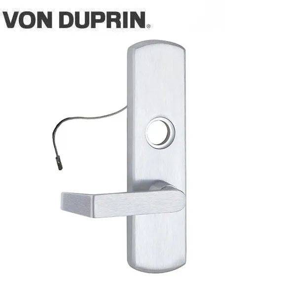 Von Duprin - M996L - 98/99 Series Exit Devices - Electrical Lever Trim - Rim Surface - Satin Chrome - Left Hand Reverse