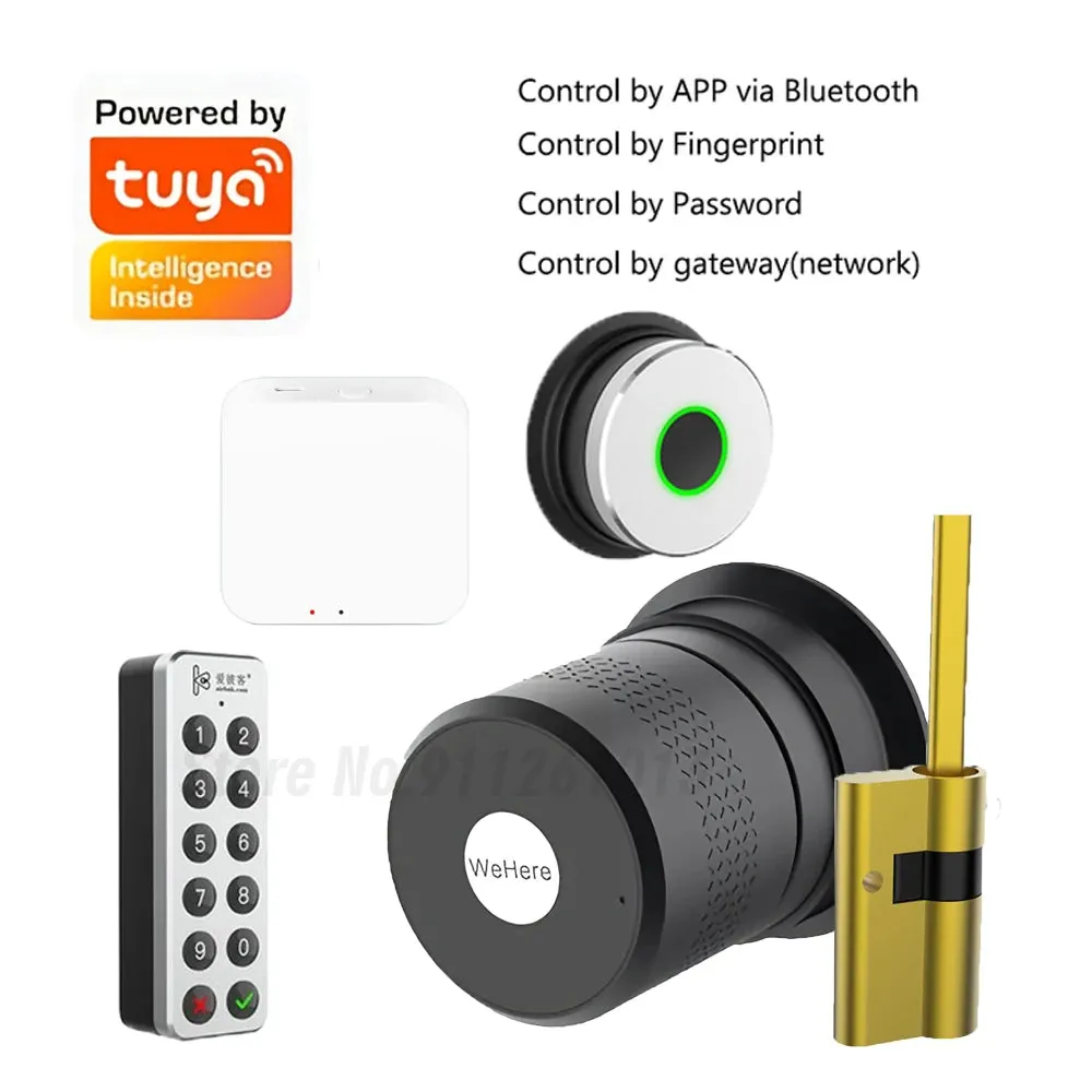 Wehere M521 Smart Door Lock Fingerprint Cylinder Bluetooth
