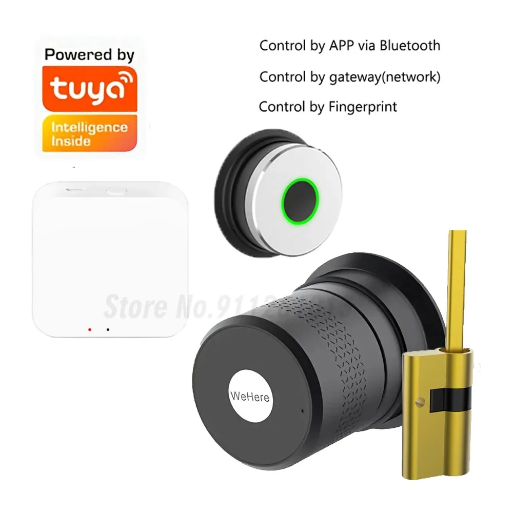 Wehere M521 Smart Door Lock Fingerprint Cylinder Bluetooth