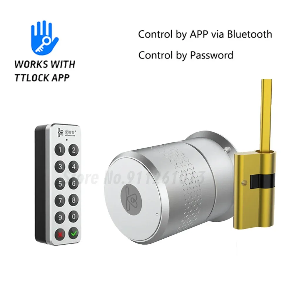 Wehere M521 Smart Door Lock Fingerprint Cylinder Bluetooth