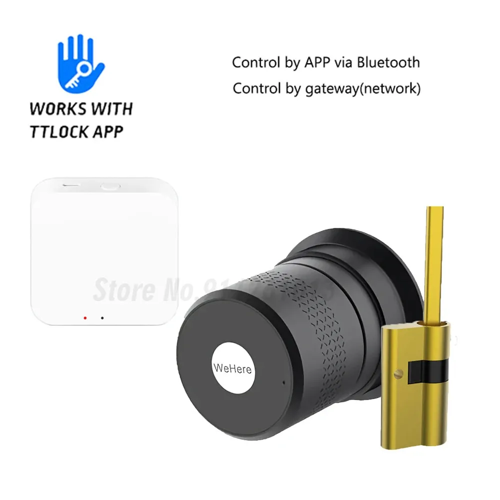 Wehere M521 Smart Door Lock Fingerprint Cylinder Bluetooth