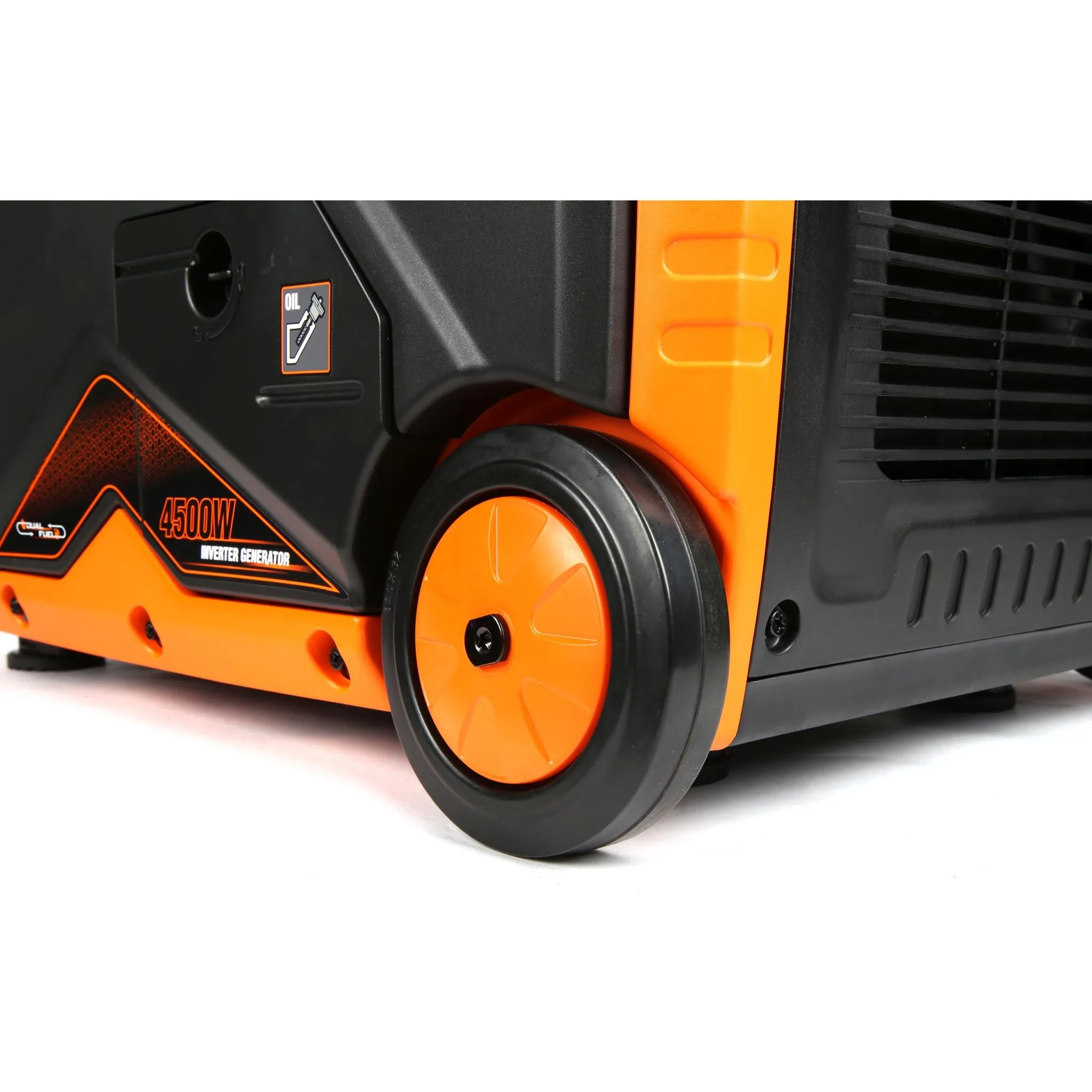WEN 56450iX Super Quiet 4500-Watt RV-Ready Portable Inverter Generator with Fuel Shut-Off and CO Watchdog