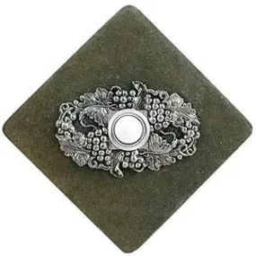 Wine Grapes Stone Doorbell