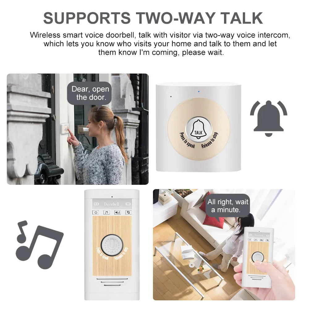 Wireless Voice Intercom Doorbell