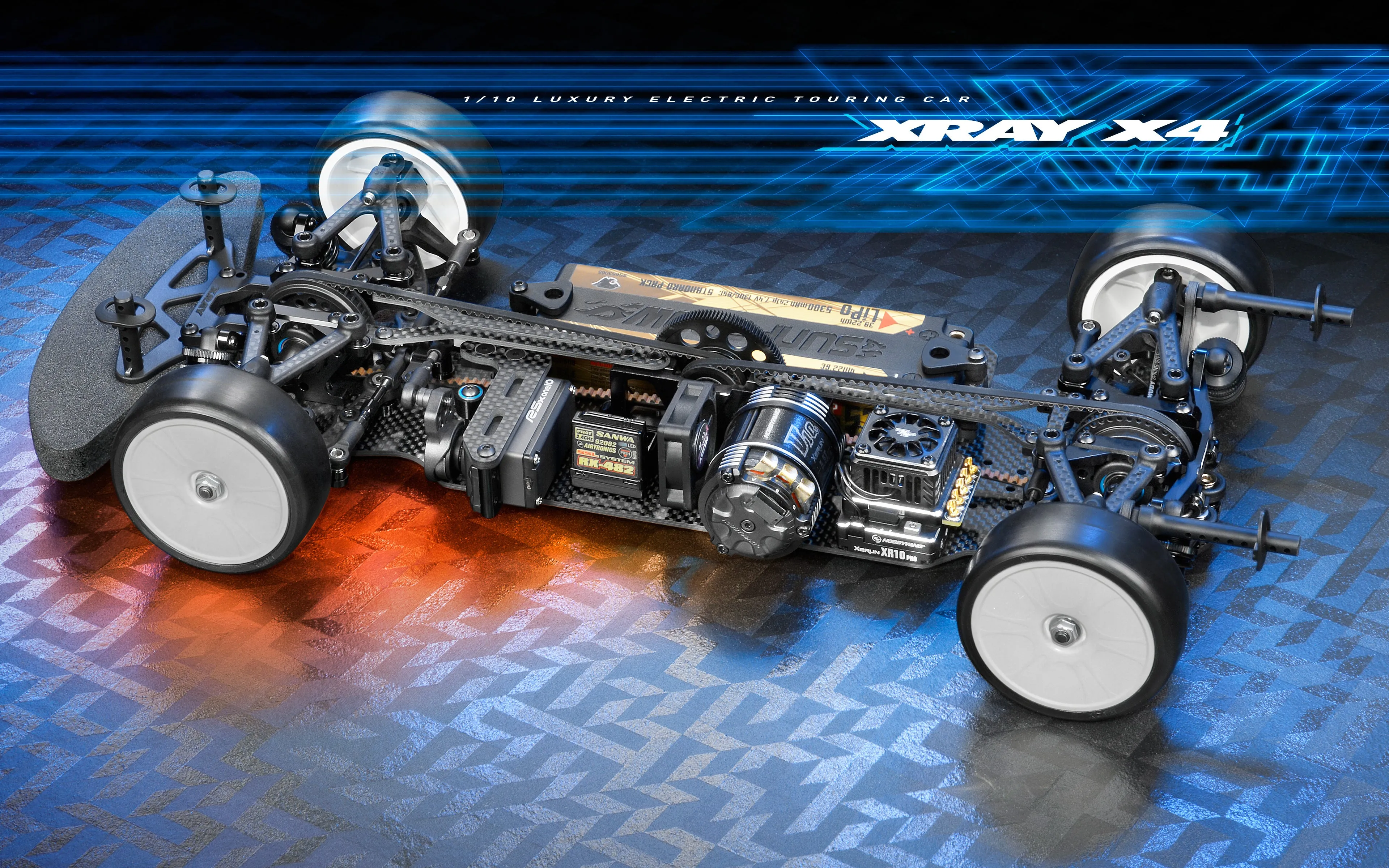 XRAY X4'23 GRAPHITE EDITION 1/10 Luxury Electric Touring Car