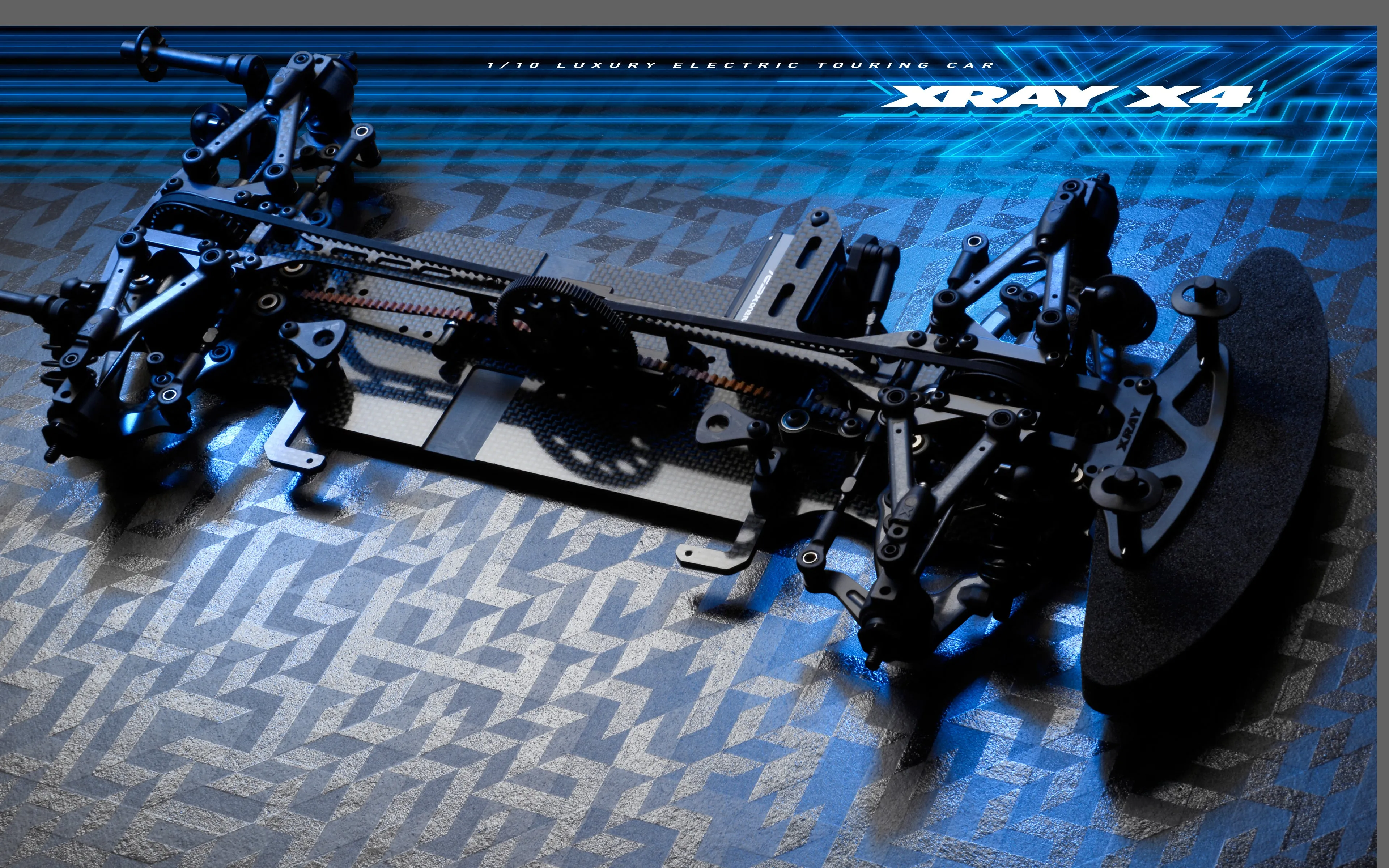XRAY X4'23 GRAPHITE EDITION 1/10 Luxury Electric Touring Car