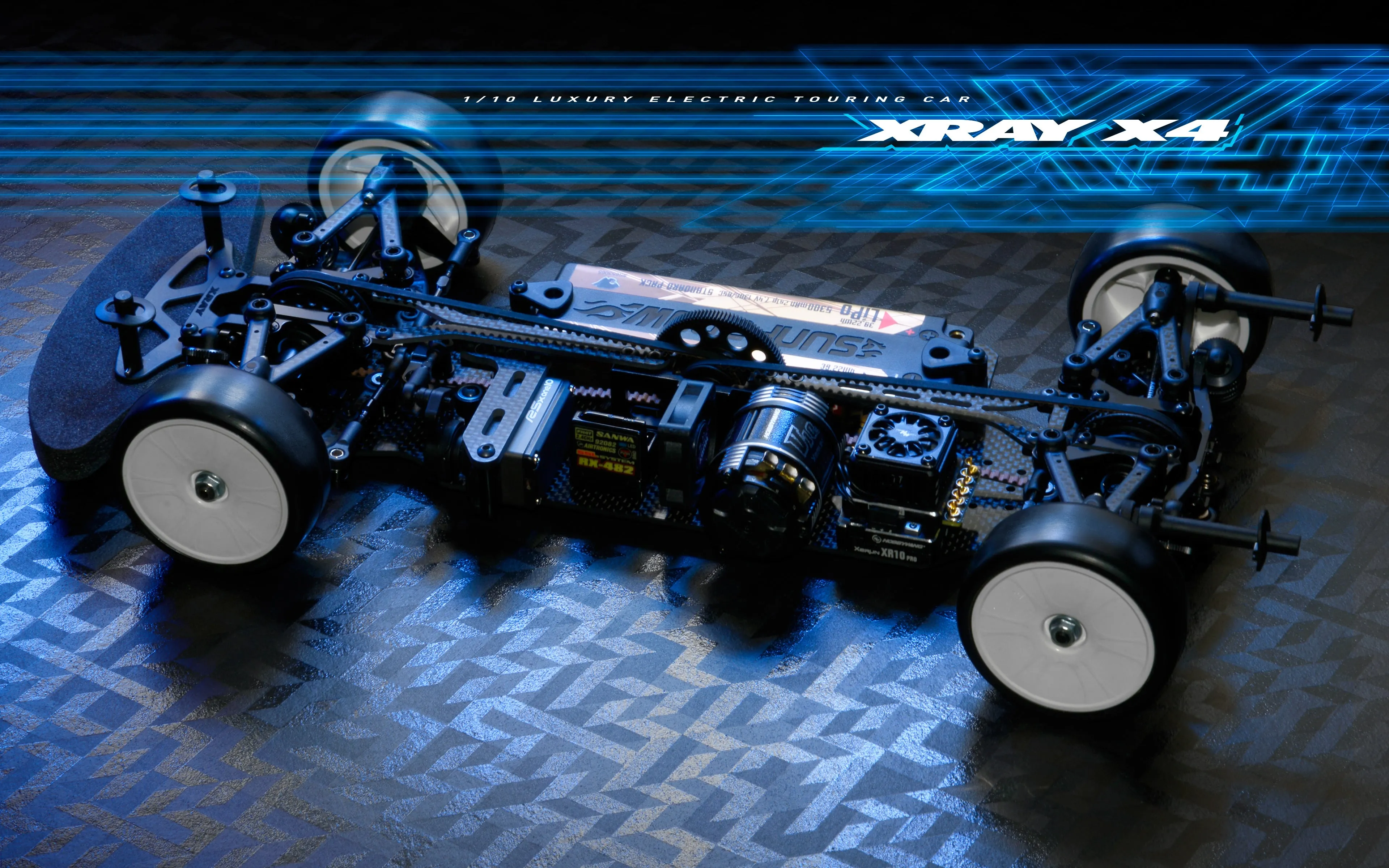 XRAY X4'23 GRAPHITE EDITION 1/10 Luxury Electric Touring Car